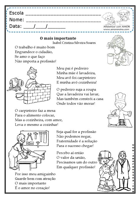 Abcd Estudar E Aprender Dia Do Trabalho Ou Dia Do Trabalhador