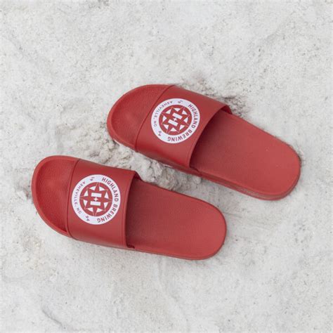 Sport Slides (Black or Red) - Highland Brewing