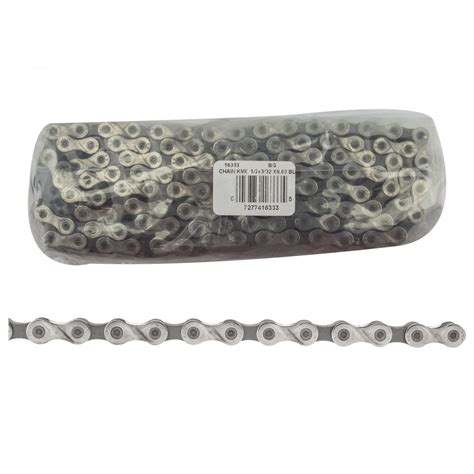 KMC X9.93 Chains w/ Missing Link, Bag of 5, 9-Speed, Silver/Gray by KMC ...