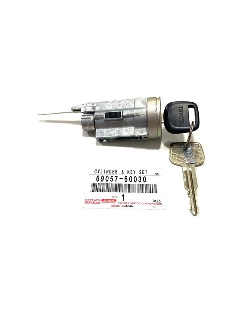 Toyota Genuine Oem Cylinder Key Set Ignition Switch Lock