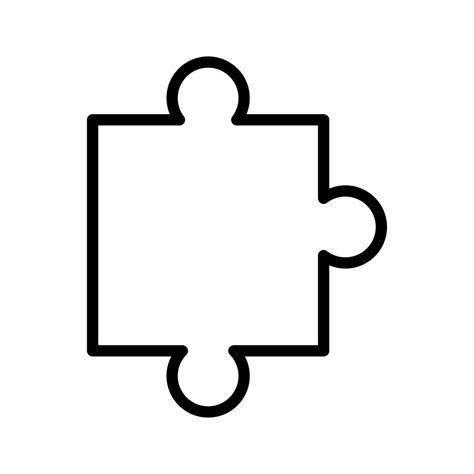 Vector Puzzel Stuk Pictogram 423175 Vectorkunst Bij Vecteezy