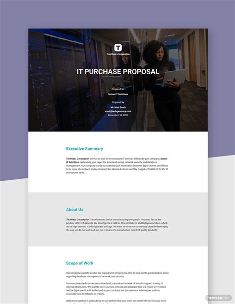 Land Purchase Proposal Template - Google Docs, Word, Apple Pages ...