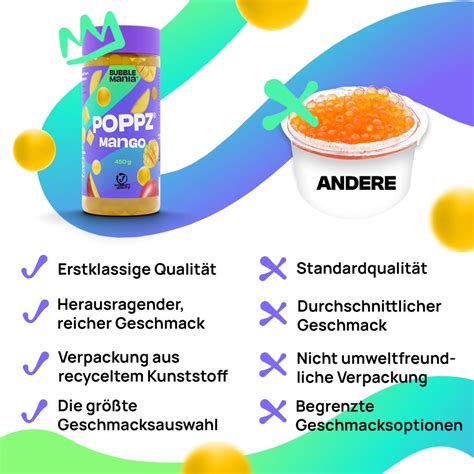 POPPZ Popping Boba Fruchtperlen für Bubble Kaufland de