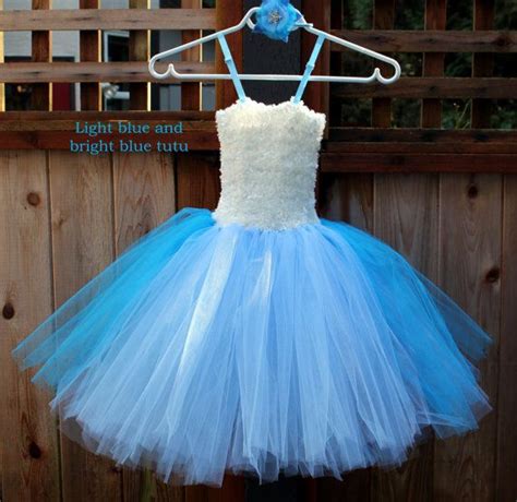 Custom Order Queen Elsa From Frozen Tutu Dress Costume With Blue