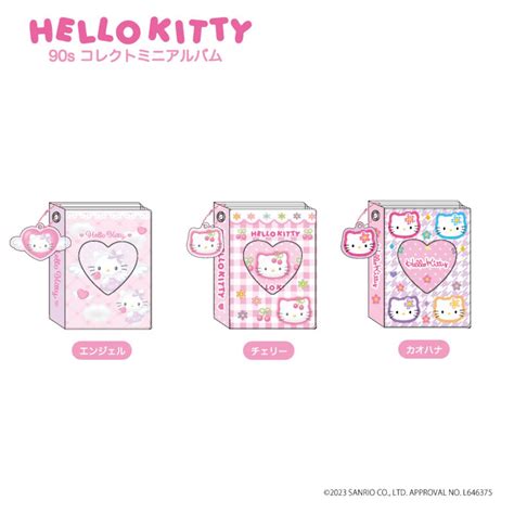 ハローキティ 90s コレクトミニアルバム Nic Kt10 01 03 ハローキティグッズ ティーシーピー Hellokitty Tcp キティちゃん エンジェル チェリー カオハナハロー