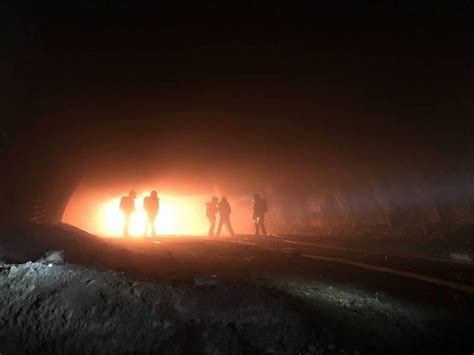 ECHTBRANDÜBUNG im PERJEN TUNNEL