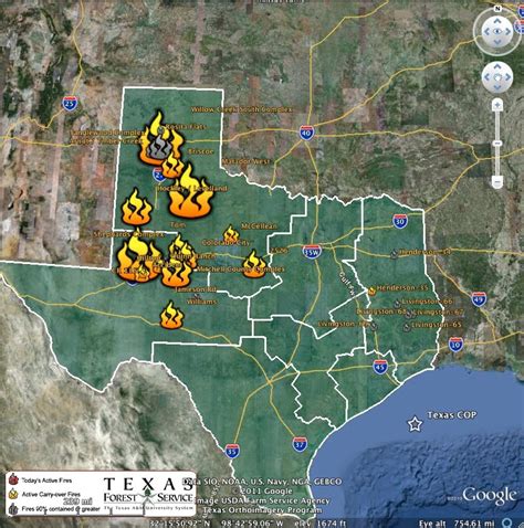 Texas Fire Map Angie Bobette