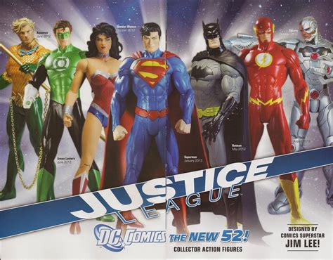 DC Direct Unveils Full Justice League Action Figure Lineup And