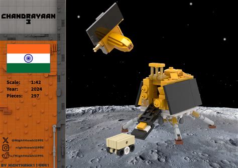 Lego Moc Chandrayaan 3 142 By Nighthawk11991 Rebrickable Build