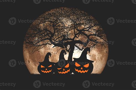 Halloween wallpapers and horror 12813060 Stock Photo at Vecteezy