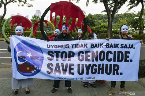 Aksi Solidaritas Untuk Muslim Uyghur Antara News