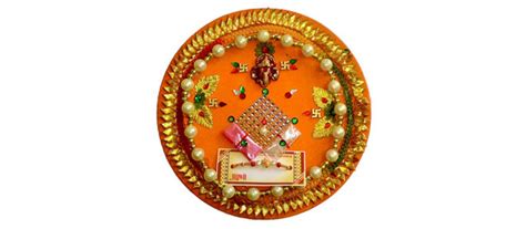 Rakhi Thali Decoration Raksha Bandhan Thali Decor Ideas