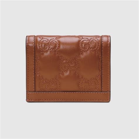 Gucci GG Matelassé card case wallet 723786UM8IG2546