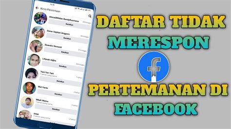 Cara Melihat Permintaan Pertemanan Di Facebook Belom Di Konfirmasi