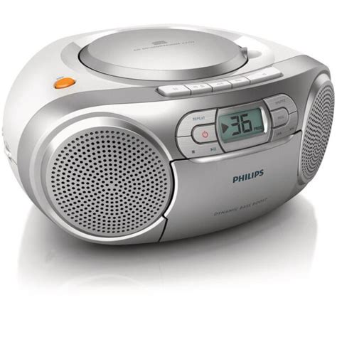 Philips AZ127 Portable CD Player - White for sale online | eBay