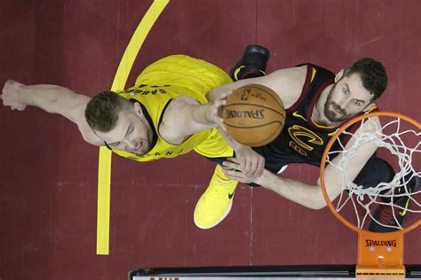 Lebron James Scores 46 Cavaliers Hold Off Pacers To Even Series The Spokesman Review