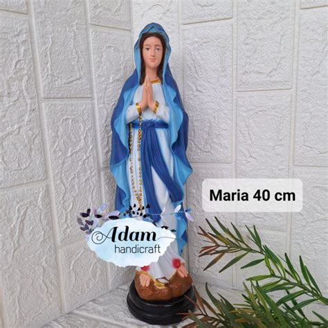 Jual Patung Maria Lourdes 40 Cm Arca Katolik Shopee Indonesia