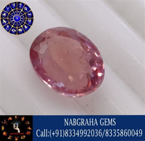 5 57 Carat Pink Natural Old Burmese Ruby CODE O25B30 6 32 Ratti At