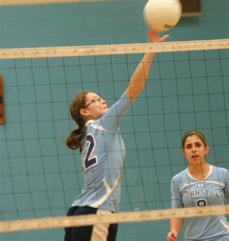 Shea Upsets Johnston In Volleyball Semis Johnston Sun Rise