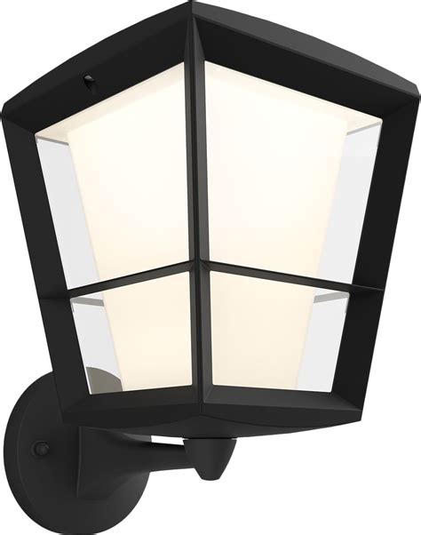 Best Buy Philips Hue Econic Outdoor Wall Light White And Color Ambiance 1743930v7