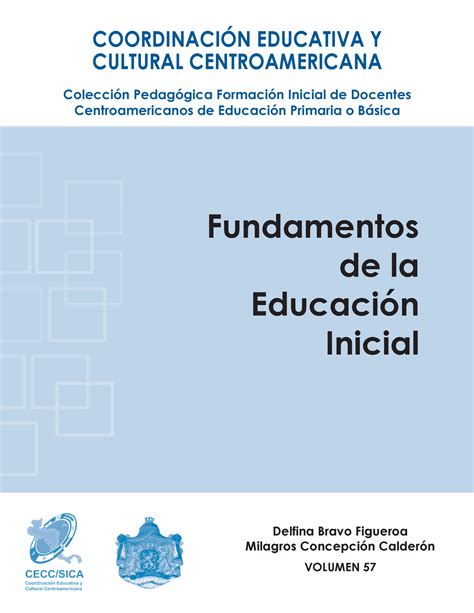 Volumen 57 Libro COORDINACIN EDUCATIVA Y CULTURAL CENTROAMERICANA