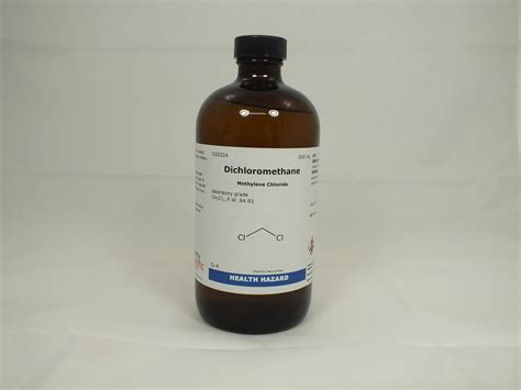 Dichloromethane Bottle