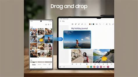 Samsung Introduces The Multi Control Feature Drag And Drop Files