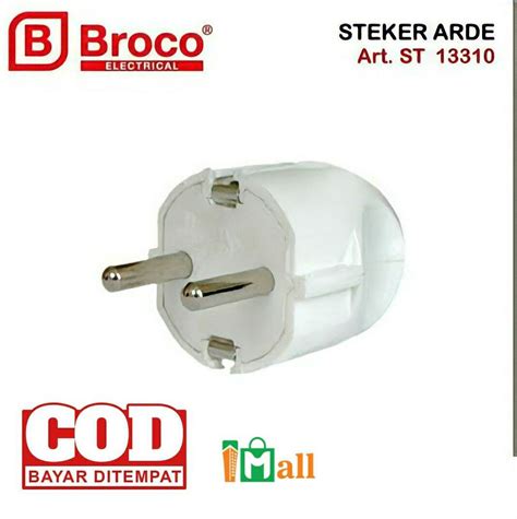 Steker Arde Broco Steker Listrik Broco Steker Colokan Colokan