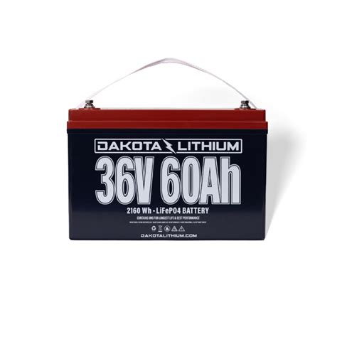 V Ah Single Dakota Lithium Battery