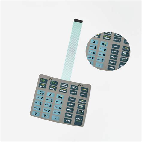 Multifunctional Silicone Rubber Keypads With Button Control