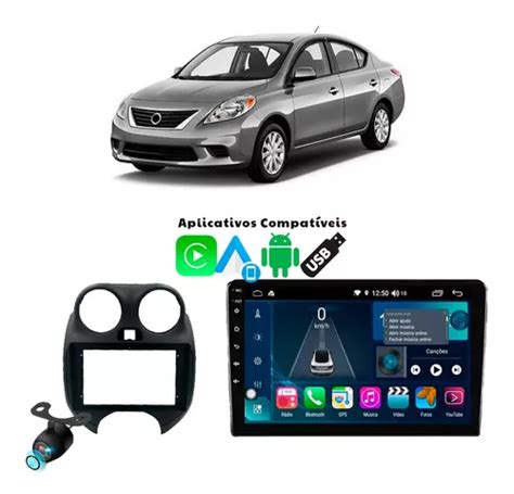 Central Multimidia Versa Carplay Polegadas Nissan Parcelamento