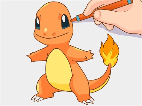 Baby Charmander Drawing