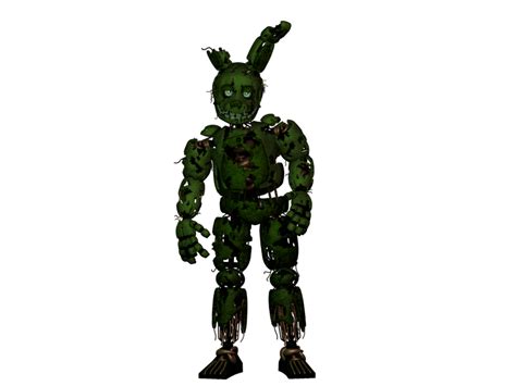 Fnafc4d Springtrap Render Test By Frisktheboi On Deviantart