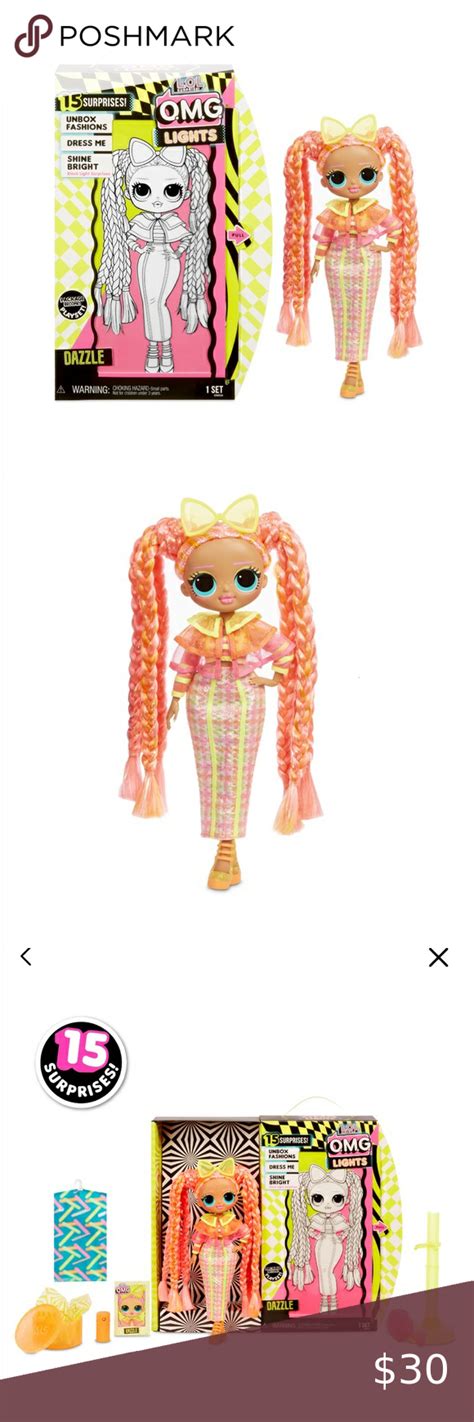 Lol Surprise Omg Lights Dazzle Fashion Doll W 15 Surprises Fashion