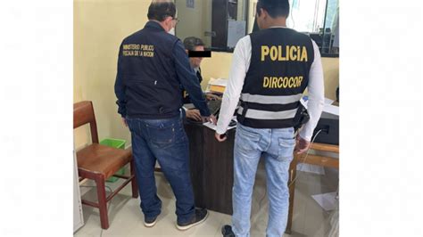 Ministerio P Blico Dirigi Detenci N De Excomisario Investigado Por