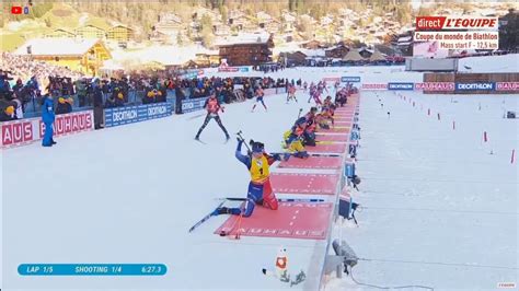 Mass Start Femmes Grand Bornand Biathlon Youtube