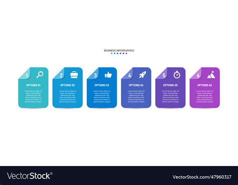 Timeline infographic with infochart modern Vector Image