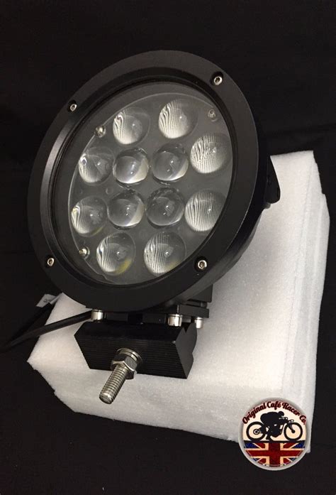 Land Rover Defender LED 5100 Lumens 60W 7 X 1 Driving Spot Light Black