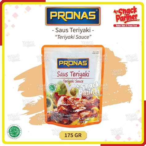 Jual PRONAS SAUS MASAK Stir Fry Sauce 175 GR Saos Bumbu Teriyaki