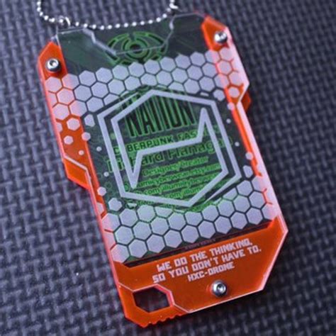 Section Cyberpunk Keycard Style Card ID Holder Ubicaciondepersonas