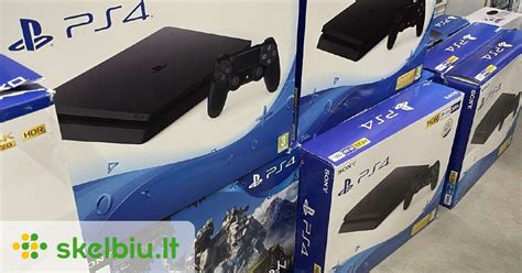 Naudotos Ps4 Slim 500 1tb Konsoles Su Dezutemis Skelbiu Lt