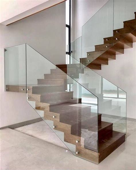 Barandal De Cristal Templado Para Escalera De Interior Blir