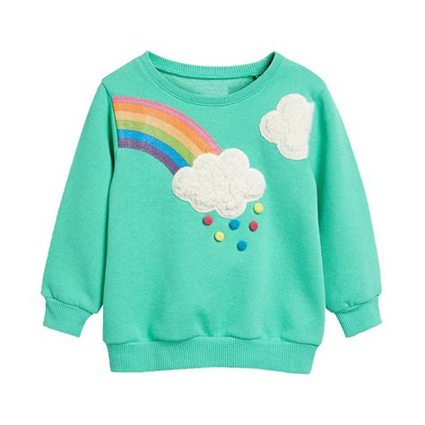 Girls Rainbow Jumper Girls Radiant Rainbow Jumper Little Travellers