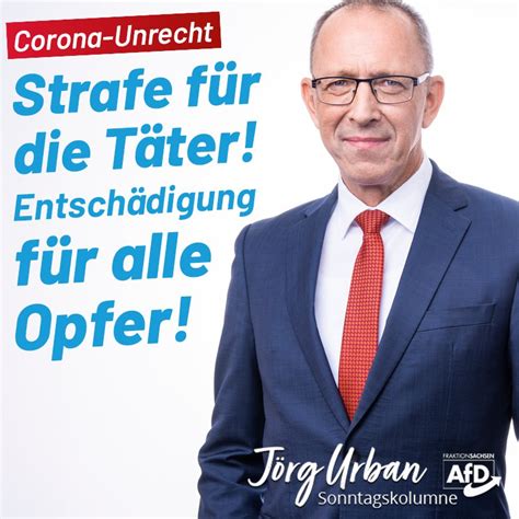 Corona Unrecht Strafe für Täter Entschädigung für alle Opfer