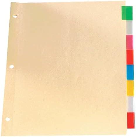 Oxford Binder Dividers Premium Insertable Tabs Count Letter Size