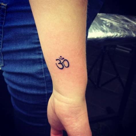 46 Om Tattoo On Wrists