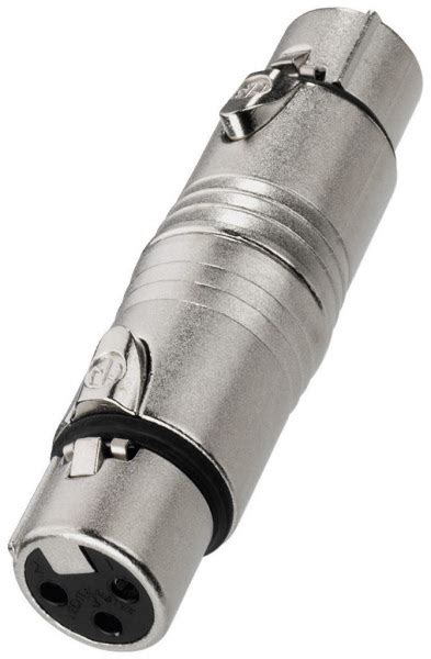 XLR Female Naar XLR Female Koppelstuk Adapter NEUTRIK NA3FF