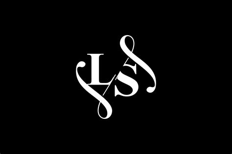 LS Monogram Logo Design V6 Graphic By Greenlines Studios Creative Fabrica