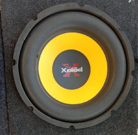 Sony Xplod W Bass Speaker Complete With Cabinet Sanchez