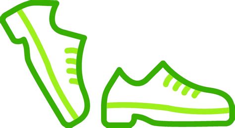 Shoes Green Tone Icon 48276616 Vector Art At Vecteezy